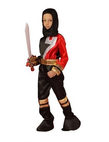 Strój Człowiek Mocy ST 82 czarny 134-140