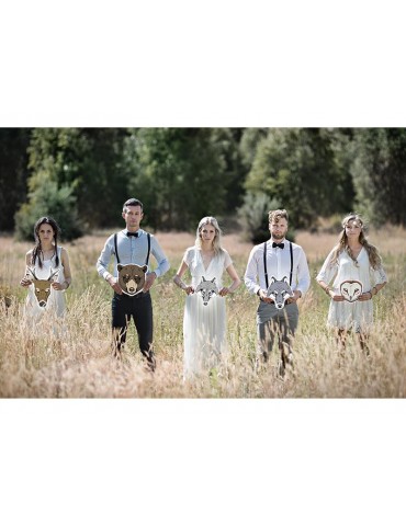 Maska Sowa Płomykówka 22 x 23cm, 1szt.