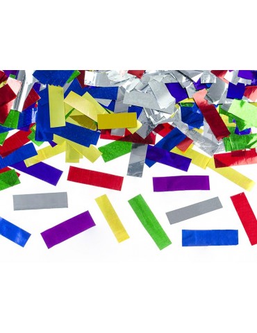 Tuba z konfetti, mix, 60cm, 1szt.