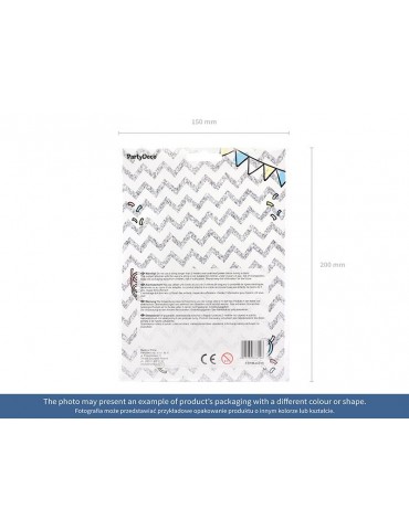 Balon foliowy Cyfra ""6"", 86cm, złoty