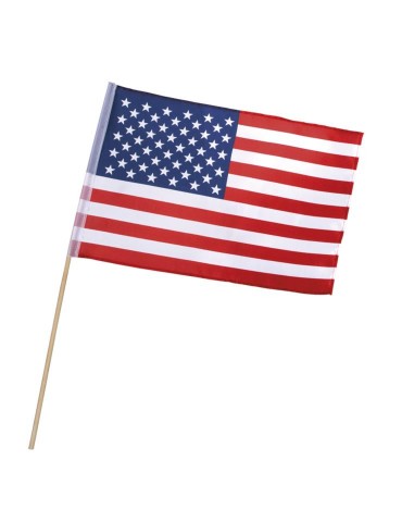 Flaga USA z patyczkiem 30 x 45 cm 44954