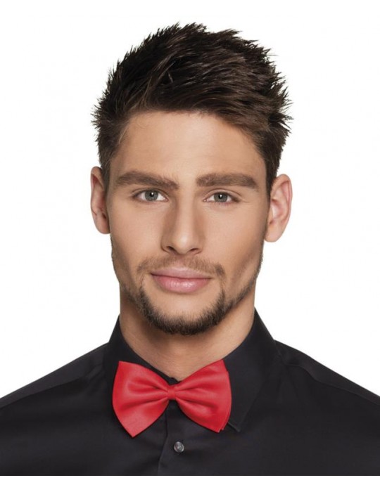 Mucha czerwona atłasowa lux 53102