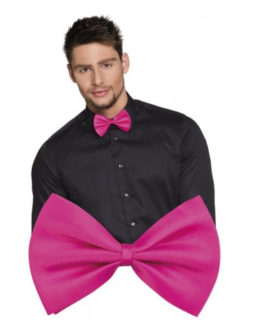 Mucha różowa atłasowa lux 53103