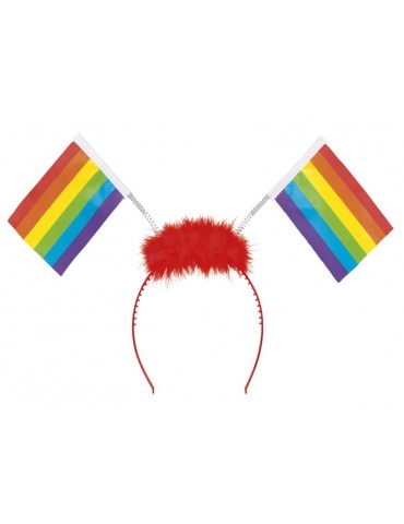 Opaska TĘCZA flagi 44725