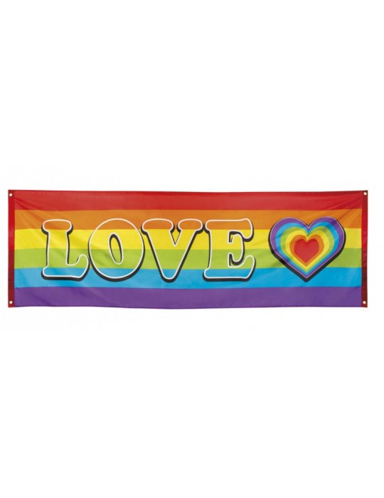 Banner TĘCZA LOVE 74x220cm 44727