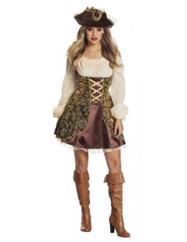 Ad Strój PIRATKA ZŁOTA SUPER 44/46 87796