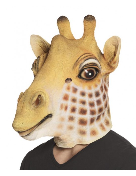 Maska Lateksowa Żyrafa 00167