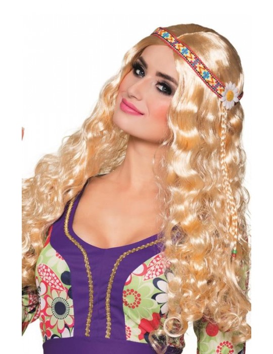 Peruka Hipiski z Opaską 85745