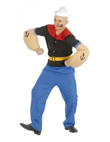 Ad Strój Marynarz Papaj 80376BZ L Majtek Popeye Żeglarz