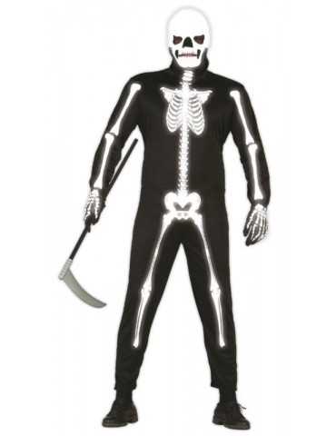 Ad Strój Szkielet Świecący L 80906BZ