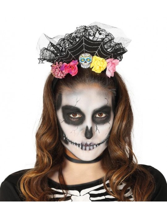 Opaska z czaszką 26269BZ