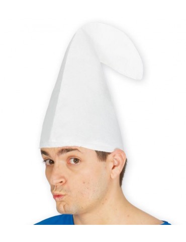 Czapka Krasnoludka Smerf Biała 13953BZ