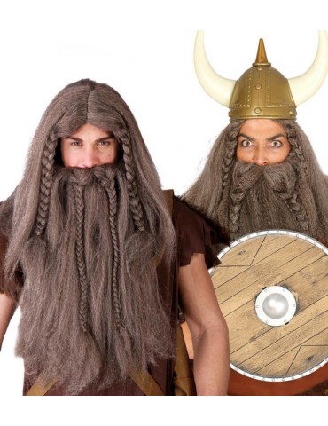 Peruka wikinga z brodą 4809BZ