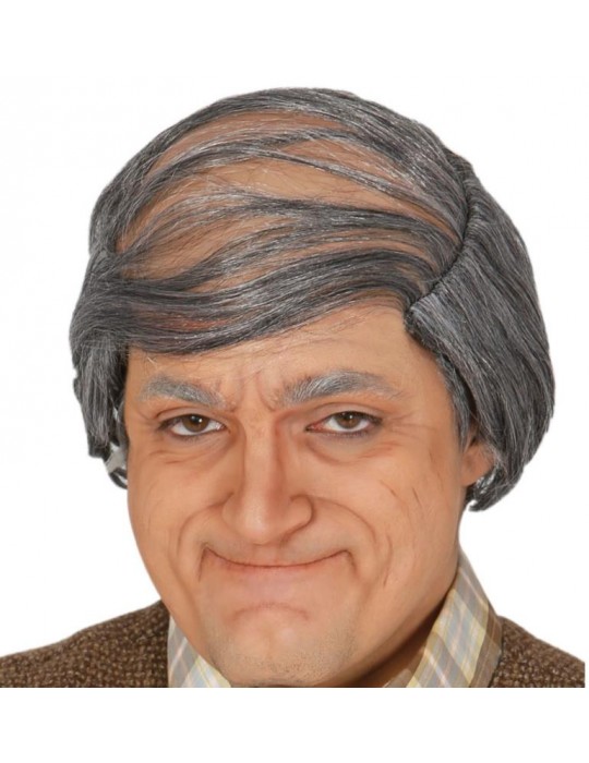 Peruka dziadek siwa 4702BZ