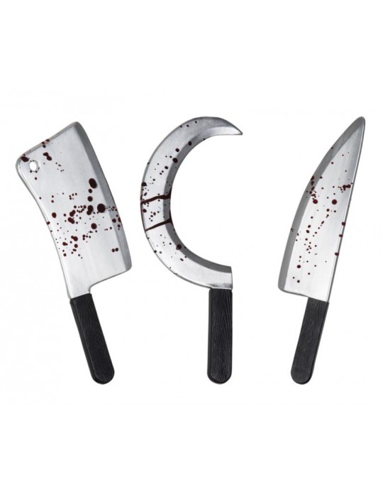 Nóż Tasak Sierp z krwią 45 cm mix 74559