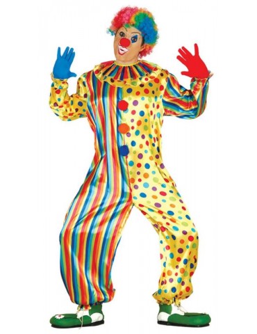Ad Strój Klaun Cyrkowy Arlekin 88121BZ XL