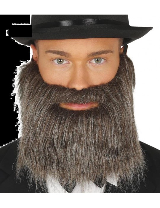 Broda Szara z wąsami 11959BZ