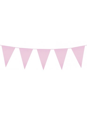 Flagi banner różowe 10m 74757