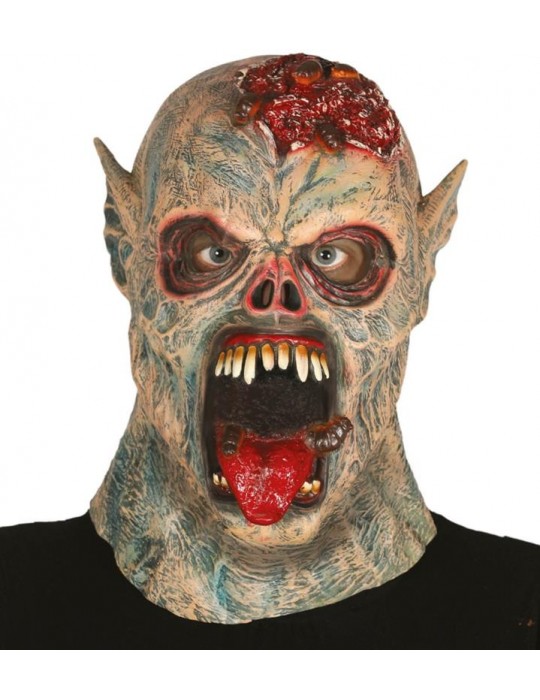 Maska Zombie krzyczący Latex 2403BZ