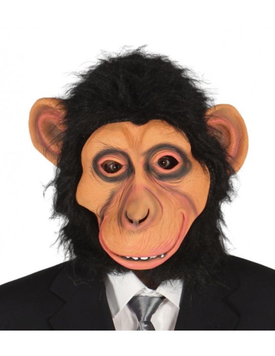 Maska Szympans Goryl latex LUX 2664BZ