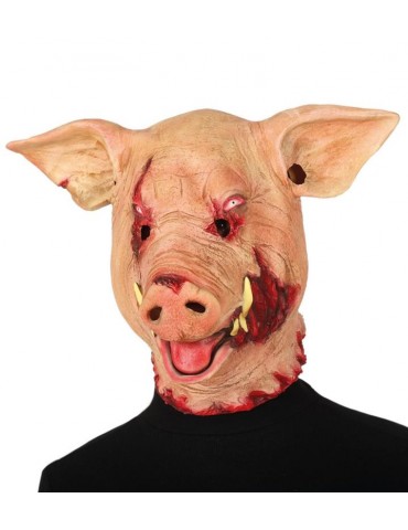 Maska świnia z krwią latex 2857BZ