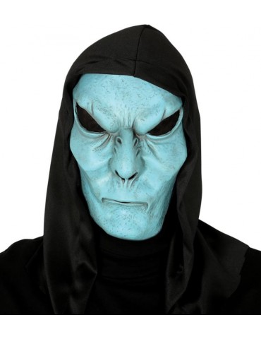 Maska potwór niebieski z kapturem 2871BZ