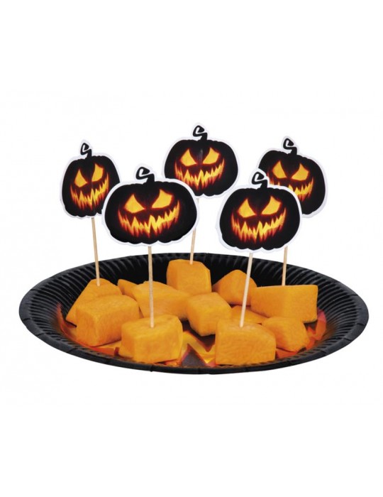 Szpilki Straszna Dynia 12 szt. 72314