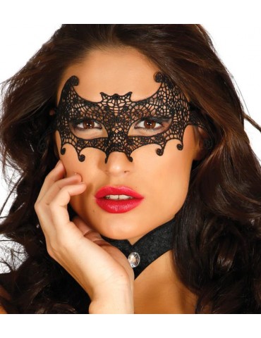 Maska koronkowa Grey Nietoperz 12903G