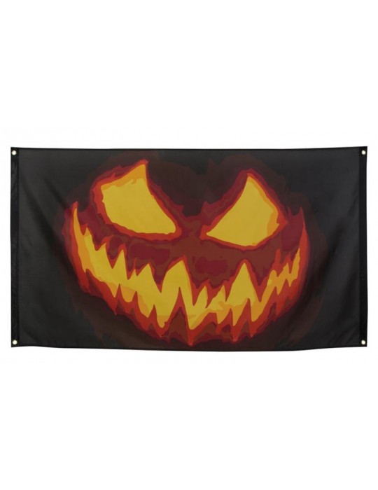 Flaga Banner Straszna Dynia 90x150 72301