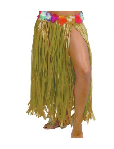 Spódnica hawajska długa żółta 17637BZ 75 cm