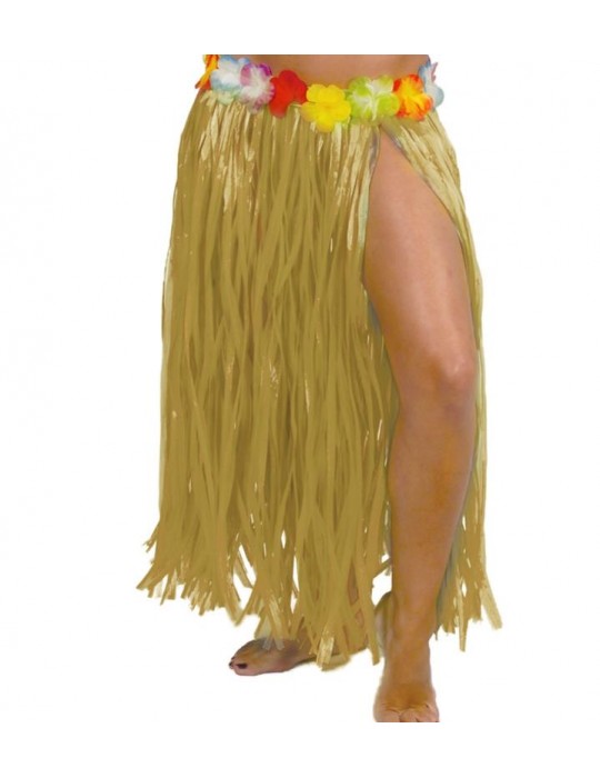 Spódnica Hawajska długa słomkowa 17640BZ 75 cm