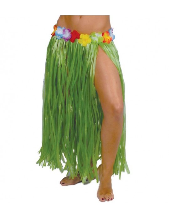 Spódnica Hawajska długa zielona 17642BZ 75 cm
