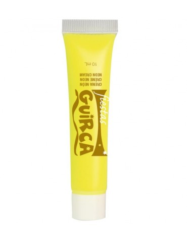 Farba do twarzy neon żółta 15660BZ fluorescencyjna