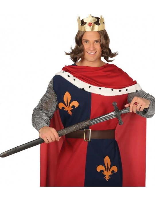 Miecz królewski z pochwą 75cm 17597BZ