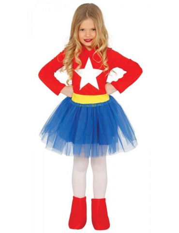 Strój Super Girl 134/140 83214BZ