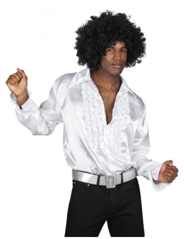 Ad Koszula z Falbanami biała L 02107