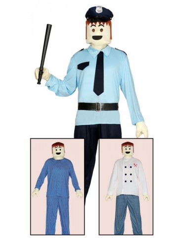 Ad Strój Ludzik z Klocków 84358BZ L Zestaw Głowa + Ręce