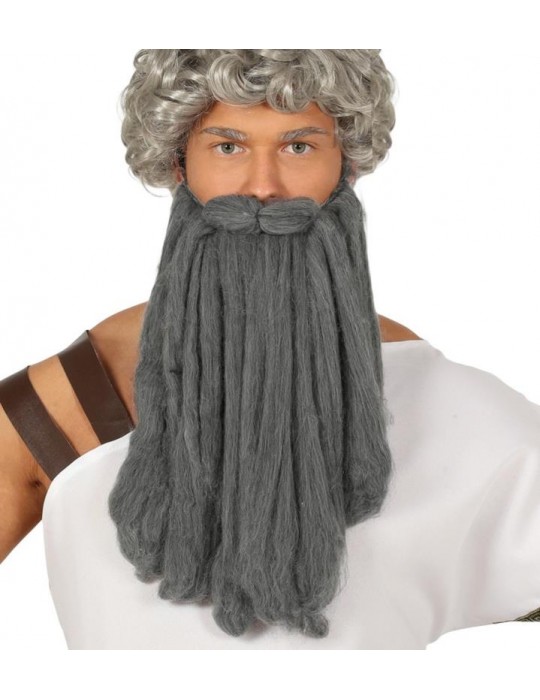 Broda siwa +wąsy Mag Zeus Neptun 11556BZ