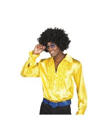 Ad Strój Koszula falbany żółta 87081 L