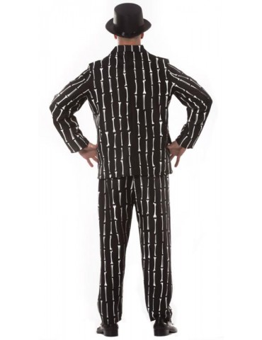 Ad Strój Garnitur Halloween 84486 52/54 Garnitur w kości XL