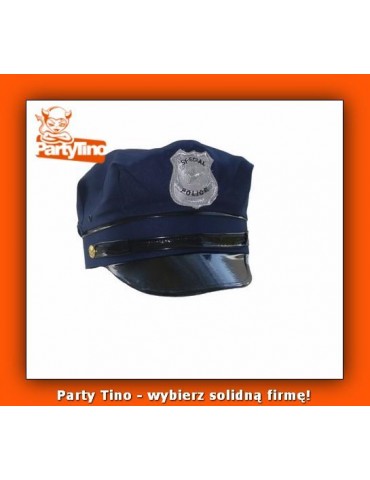 Czapka Policjanta z odznaką Lux 13959BZ