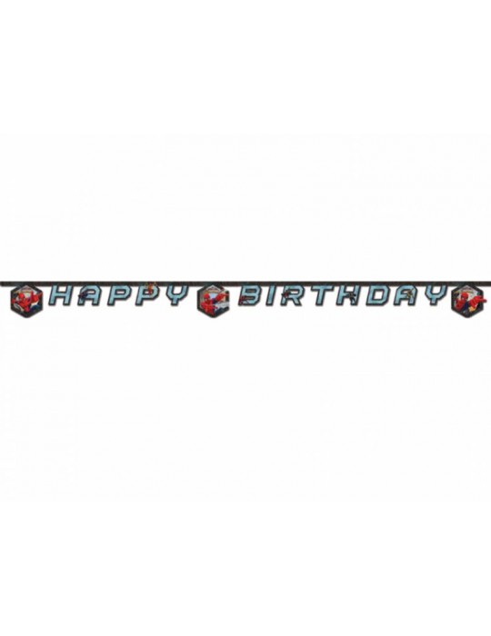 Baner urodzinowy Happy Birthday Ultimate Spiderman - 180 cm - 1 szt.