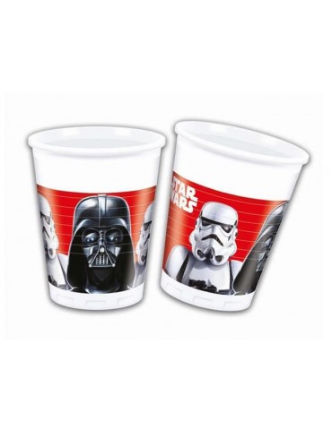 Kubeczki urodzinowe Star Wars Final Batt le - 200 ml - 8 szt.