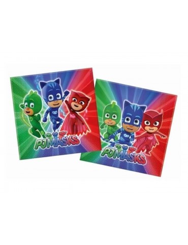 Serwetki urodzinowe Pidżamersi - 33 cm - 20 szt.