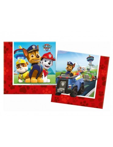 Serwetki urodzinowe Psi Patrol - 33 cm - 20 szt.