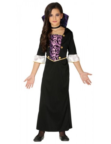 Strój Wampirzyca Fioletowa 110/116 87782 BZ