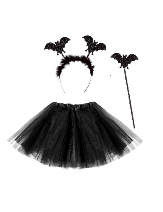 Strój Nietoperz ZESTAW ze spódnicą ST624