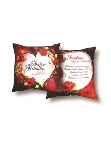 Poduszka Babci i Dziadka Serce S55BZ