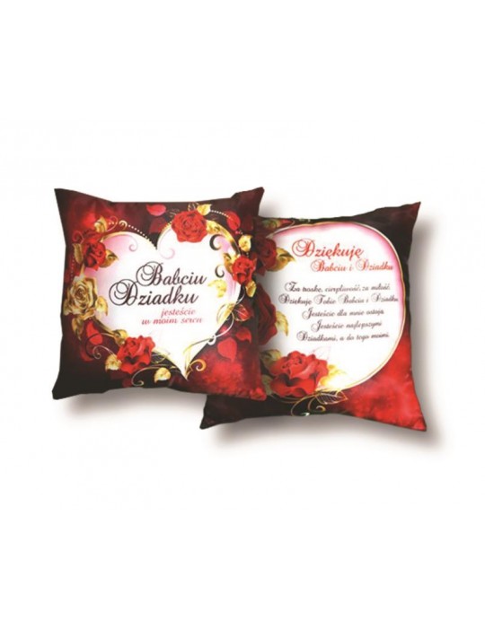 Poduszka Babci i Dziadka Serce S55BZ