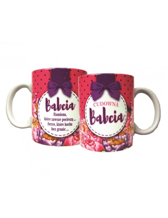 Kubek Cudowna Babcia KUB82BZ